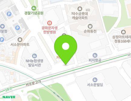 서울특별시 중구 통일로 76-1 (의주로1가, 구두수선대119) 지도