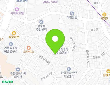 서울특별시 중구 장충단로6가길 30 (장충동1가, 영화빌라) 지도