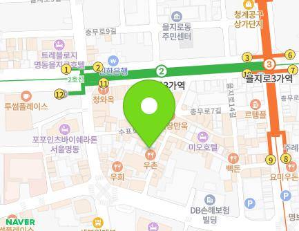 서울특별시 중구 수표로 48-20 (저동2가) 지도
