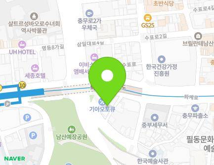 서울특별시 중구 퇴계로 162-8 (주자동) 지도