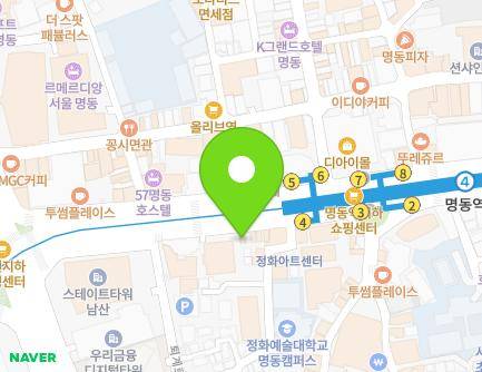 서울특별시 중구 퇴계로 114 (회현동3가) 지도