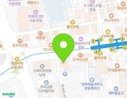 서울특별시 중구 퇴계로14길 1 (회현동3가, 뉴오리엔탈호텔) 지도
