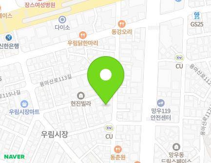 서울특별시 중랑구 망우로66길 40 (망우동) 지도