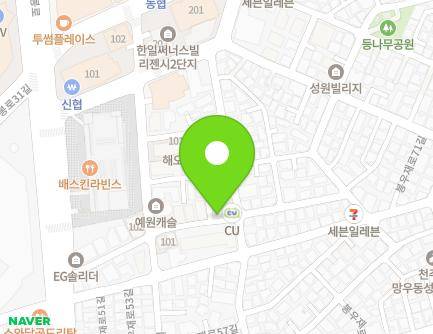 서울특별시 중랑구 상봉로28길 31 (망우동) 지도