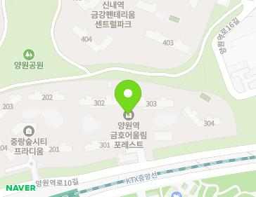 서울특별시 중랑구 양원역로10길 75 (망우동, 양원금호어울림포레스트) 지도