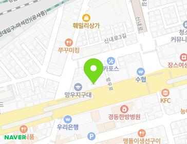 서울특별시 중랑구 망우로 395 (망우동, 성아빌딩) 지도