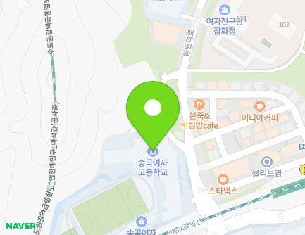 서울특별시 중랑구 양원역로 67 (망우동, 송곡여자중고등학교) 지도