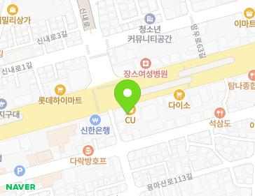 서울특별시 중랑구 망우로 410 (망우동, 410타워) 지도
