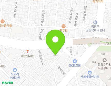 서울특별시 중랑구 사가정로64가길 6 (면목동, 강남그레이스빌) 지도