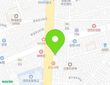 서울특별시 중랑구 동일로 678-1 (면목동, 가나안도매센터) 지도