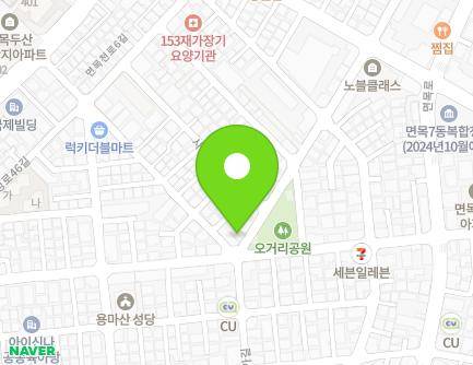 서울특별시 중랑구 사가정로50길 100 (면목동, 경신마트) 지도