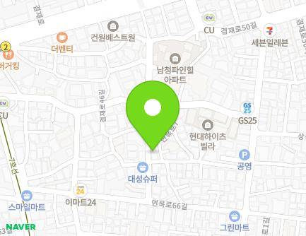 서울특별시 중랑구 겸재로48길 39 (면목동, 나윤빌라3차) 지도