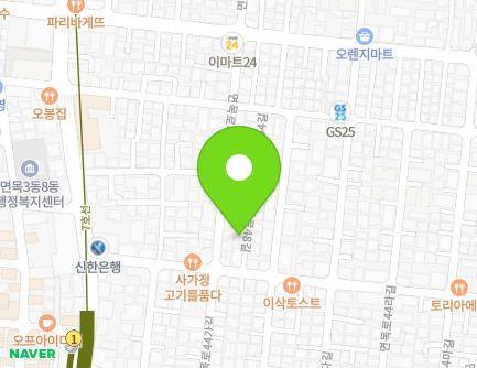 서울특별시 중랑구 면목로48길 25-5 (면목동, 대동빌라) 지도