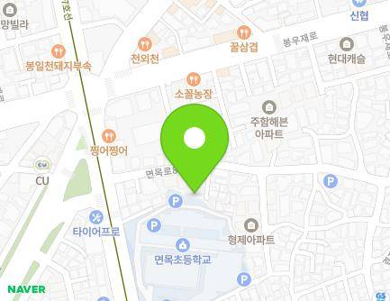 서울특별시 중랑구 면목로84길 20-6 (면목동, 대성월드빌) 지도