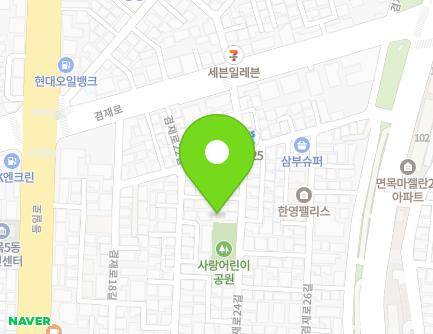 서울특별시 중랑구 겸재로22길 17-8 (면목동, 대성그린빌) 지도