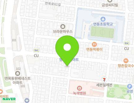 서울특별시 중랑구 사가정로45길 67 (면목동, 도형빌라) 지도