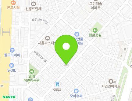 서울특별시 중랑구 겸재로15길 59 (면목동, 명성하이치빌) 지도