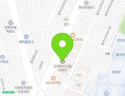 서울특별시 중랑구 용마산로86길 9-27 (면목동, 면목동신성미소지움아파트) 지도