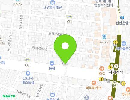 서울특별시 중랑구 사가정로 377 (면목동, 보린약국) 지도