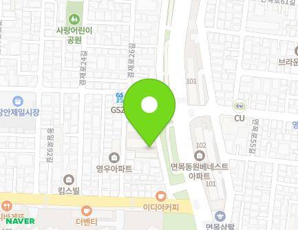 서울특별시 중랑구 사가정로39길 65 (면목동, 서건빌라) 지도