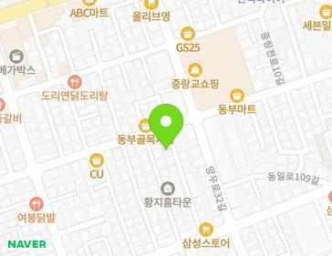 서울특별시 중랑구 동일로109길 56-19 (면목동) 지도