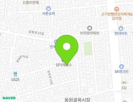 서울특별시 중랑구 면목로78길 84 (면목동) 지도