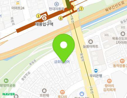 서울특별시 중랑구 중랑천로 362-7 (묵동) 지도