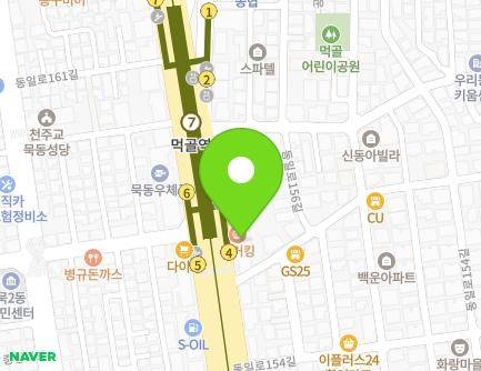 서울특별시 중랑구 동일로 890 (묵동) 지도