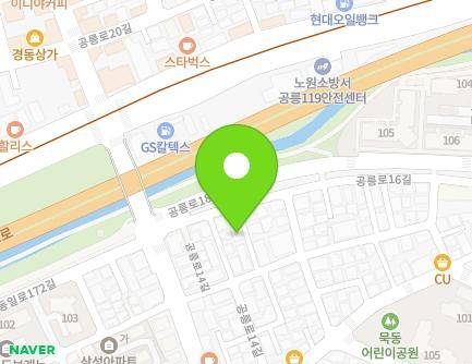 서울특별시 중랑구 공릉로14길 13-5 (묵동) 지도