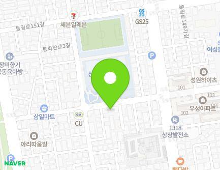 서울특별시 중랑구 동일로149길 47 (묵동, 지영약국) 지도