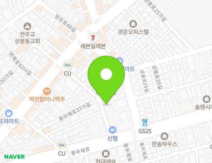 서울특별시 중랑구 봉우재로41길 12 (상봉동, 명가) 지도