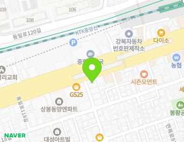 서울특별시 중랑구 망우로 272 (상봉동) 지도