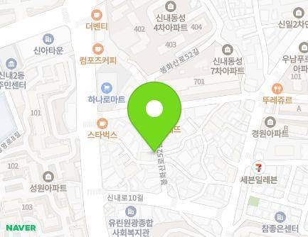 서울특별시 중랑구 봉화산로52길 64 (신내동) 지도