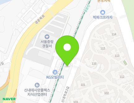 서울특별시 중랑구 신내역로3길 56 (신내동) 지도