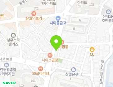 서울특별시 중랑구 봉화산로56길 87 (신내동) 지도