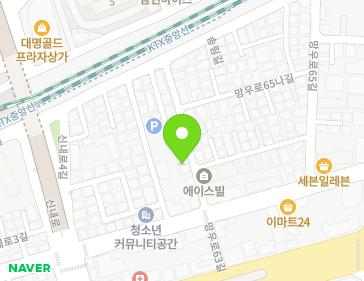 서울특별시 중랑구 망우로63길 21 (신내동, 진산하이츠빌라) 지도