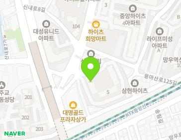 서울특별시 중랑구 봉화산로56길 145-1 (신내동, 중앙하이츠아파트) 지도