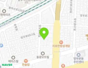 서울특별시 중랑구 망우로65길 16 (신내동, 조호그레이스아파트) 지도