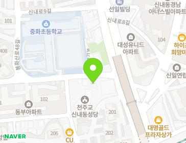 서울특별시 중랑구 신내로7가길 7 (신내동, 제이리옴) 지도