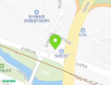 서울특별시 중랑구 용마산로 705 (신내동, 신내주유소) 지도