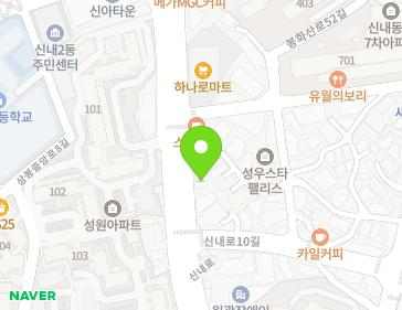 서울특별시 중랑구 신내로 66 (신내동, 신내동근린생활시설) 지도