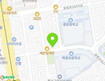 서울특별시 중랑구 동일로140길 25 (중화동, 감로빌딩) 지도