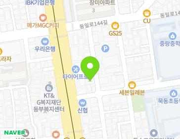 서울특별시 중랑구 동일로140길 7-5 (중화동, 동부아트빌) 지도