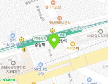 서울특별시 중랑구 중랑역로 7 (중화동, 대원자동차공업사) 지도
