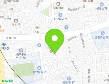 서울특별시 중랑구 봉화산로22길 14 (중화동, 푸른솔 몬테소리 어린이집) 지도