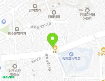 서울특별시 중랑구 봉화산로 81 (중화동) 지도