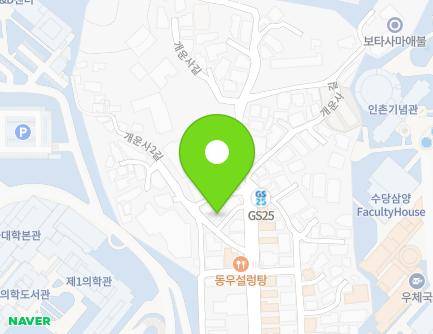 서울특별시 성북구 개운사2길 10 (안암동5가, 천지Ⅱ) 지도