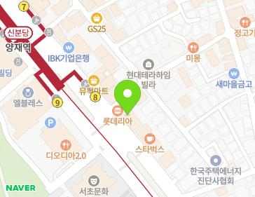 서울특별시 서초구 강남대로 206 (양재동) 지도
