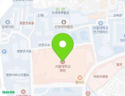 서울특별시 종로구 대학로 101 (연건동, 서울대학교 치대) 지도