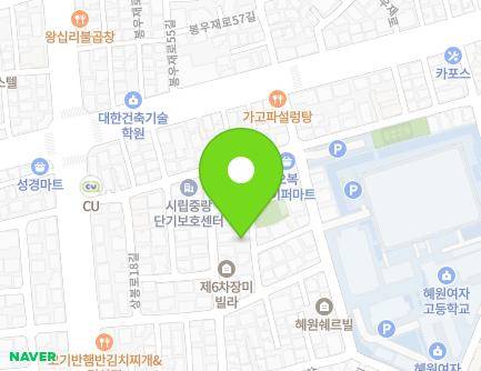 서울특별시 중랑구 상봉로18길 27-9 (망우동, 조은빌리지) 지도